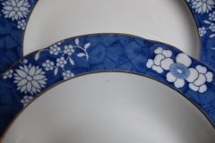 SPODE CRACKED ICE & PRUNUS #6669-  RIM SOUP PLATES  10 1/2"  ..... http://jaapiesfinechinastore.com
