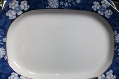 SPODE CRACKED ICE & PRUNUS- MEDIUM SERVING PLATTER 11  1/2" ..... http://jaapiesfinechinastore.com
