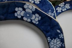 SPODE CRACKED ICE & PRUNUS- MEDIUM SERVING PLATTER 11  1/2" ..... http://jaapiesfinechinastore.com