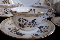 SPODE PENNINGTON GOLD #Y8633- CUP & SAUCER   .....   https://www.jaapiesfinechinastore.com