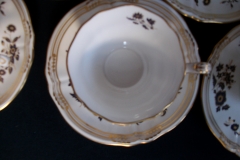 SPODE PENNINGTON GOLD #Y8633- CUP & SAUCER   .....   https://www.jaapiesfinechinastore.com