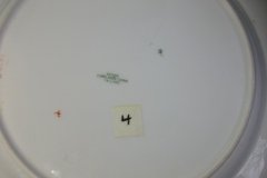 SPODE CHELSEA  BIRD GREEN R4689 SCALLOPED- DINNER PLATE  #4   .....         http://jaapiesfinechinastore.com