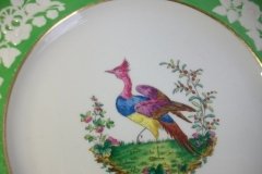 SPODE CHELSEA  BIRD GREEN R4689 SCALLOPED- DINNER PLATE  #5   .....         http://jaapiesfinechinastore.comaSPODE CHELSEA  BIRD GREEN R4689 SCALLOPED- DINNER PLATE  #5   .....         http://jaapiesfinechinastore.com
