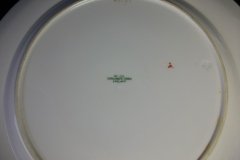 SPODE CHELSEA  BIRD GREEN R4689 SCALLOPED- DINNER PLATE  #5   .....         http://jaapiesfinechinastore.com