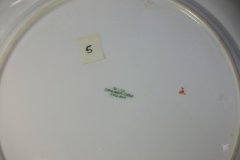 SPODE CHELSEA  BIRD GREEN R4689 SCALLOPED- DINNER PLATE  #5   .....         http://jaapiesfinechinastore.com
