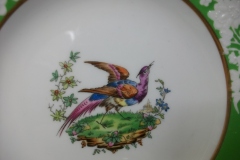 SPODE CHELSEA  BIRD GREEN SMOOTH- BREAD & BUTTER PLATE  #2   .....         https://www.jaapiesfinechinastore.com