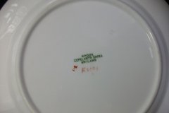 SPODE CHELSEA  BIRD GREEN SMOOTH- BREAD & BUTTER PLATE  #2   .....         http://jaapiesfinechinastore.com