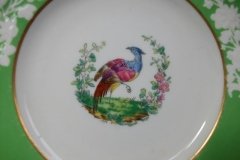 SPODE CHELSEA  BIRD GREEN SMOOTH- BREAD & BUTTER PLATE  #4  .....         http://jaapiesfinechinastore.com