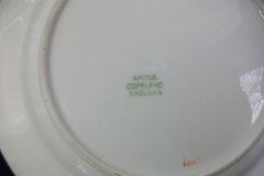 SPODE CHELSEA  BIRD GREEN SMOOTH- BREAD & BUTTER PLATE  #4  .....         http://jaapiesfinechinastore.com