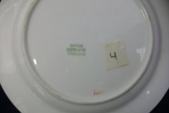 SPODE CHELSEA  BIRD GREEN SMOOTH- BREAD & BUTTER PLATE  #4  .....         http://jaapiesfinechinastore.com