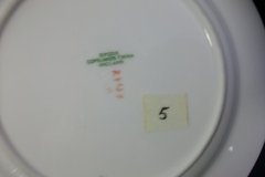 SPODE CHELSEA  BIRD GREEN SMOOTH- BREAD & BUTTER PLATE  # 5 .....         http://jaapiesfinechinastore.com