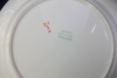 SPODE CHELSEA  BIRD GREEN SMOOTH- BREAD & BUTTER PLATE  #1   .....         http://jaapiesfinechinastore.com
