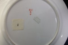 SPODE CHELSEA  BIRD GREEN SMOOTH- BREAD & BUTTER PLATE  #1   .....         http://jaapiesfinechinastore.com
