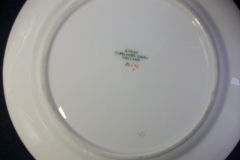 SPODE CHELSEA  BIRD GREEN SMOOTH- BREAD & BUTTER PLATE  # 6   .....         https://www.jaapiesfinechinastore.com