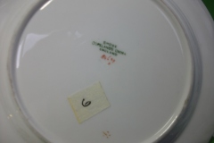 SPODE CHELSEA  BIRD GREEN SMOOTH- BREAD & BUTTER PLATE  # 6   .....         https://www.jaapiesfinechinastore.com