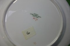 SPODE CHELSEA  BIRD GREEN SMOOTH- BREAD & BUTTER PLATE  # 6   .....         http://jaapiesfinechinastore.com