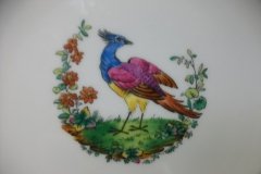 SPODE CHELSEA  BIRD GREEN SMOOTH- BREAD & BUTTER PLATE  # 8   .....         http://jaapiesfinechinastore.com