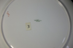 SPODE CHELSEA  BIRD GREEN R4689 SCALLOPED- DINNER PLATE  #3   .....         https://www.jaapiesfinechinastore.com