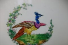 SPODE CHELSEA  BIRD GREEN R4689 SMOOTH-  LUNCH PLATE  #1   .....         http://jaapiesfinechinastore.com