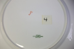 SPODE CHELSEA  BIRD GREEN R4689 SMOOTH-  LUNCH PLATE  #4   .....         https://www.jaapiesfinechinastore.com