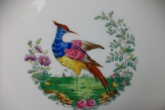 SPODE CHELSEA  BIRD GREEN R4689 SMOOTH-  LUNCH PLATE  #6   .....         https://www.jaapiesfinechinastore.com