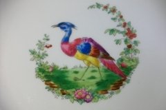 SPODE CHELSEA  BIRD GREEN R4689 SMOOTH-  LUNCH PLATE  #7   .....         http://jaapiesfinechinastore.com