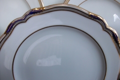 SPODE STAFFORD BLUE LEAF  #9688- DINNER PLATE  ..... https://www.jaapiesfinechinastore.com