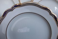 SPODE STAFFORD BLUE LEAF  #9688- DINNER PLATE  ..... http://jaapiesfinechinastore.com
