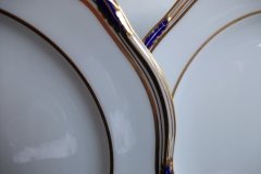 SPODE STAFFORD BLUE LEAF  #9688- DINNER PLATE  ..... http://jaapiesfinechinastore.com