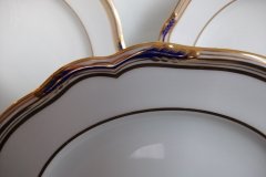 SPODE STAFFORD BLUE LEAF  #9688- DINNER PLATE  ..... http://jaapiesfinechinastore.com