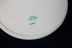 SPODE VALENTINE Y7706 GREEN WITH GOLD LEAF- COFFEE POT 6 CUPPER ..... http://jaapiesfinechinastore.com