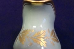 SPODE VALENTINE Y7706 GREEN WITH GOLD LEAF- CREAMER 8 OZ ..... http://jaapiesfinechinastore.com