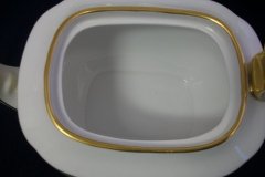 SPODE VALENTINE Y7706 GREEN WITH GOLD LEAF- TEAPOT 4 CUPPER ..... http://jaapiesfinechinastore.com