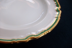 SPODE #Y939 GREEN TRIM- BREAD & BUTTER PLATE  ..... https://www.jaapiesfinechinastore.com