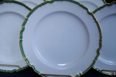 SPODE #Y939 GREEN TRIM-  DINNER PLATE  ..... https://www.jaapiesfinechinastore.com