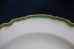 SPODE #Y939 GREEN TRIM-  DINNER PLATE  ..... http://jaapiesfinechinastore.com