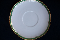 SPODE #Y939 GREEN TRIM-  SAUCER  for  SOUP BOWL  ..... https://www.jaapiesfinechinastore.com