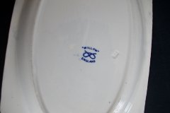 STAFFORDSHIRE BLUE WILLOW- SANDWICH TRAY & PLATES   .....   http://jaapiesfinechinastore.com