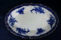 STANLEY POTTERY TOURAINE- OVAL SERVING PLATTER 12 5/8"    .....   http://jaapiesfinechinastore.com