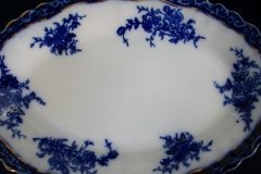 STANLEY POTTERY TOURAINE- OVAL SERVING PLATTER 12 5/8"    .....   http://jaapiesfinechinastore.com
