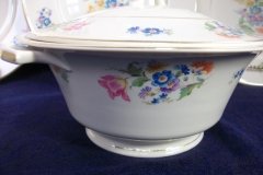 SYRACUSE ABERDEEN ABE1 DRESDEN FLOWERS-  COVERED SERVING BOWL   ..... http://jaapiesfinechinastore.com