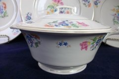 SYRACUSE ABERDEEN ABE1 DRESDEN FLOWERS-  COVERED SERVING BOWL   ..... http://jaapiesfinechinastore.com