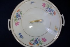 SYRACUSE ABERDEEN ABE1 DRESDEN FLOWERS-  COVERED SERVING BOWL   ..... http://jaapiesfinechinastore.com