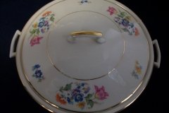 SYRACUSE ABERDEEN ABE1 DRESDEN FLOWERS-  COVERED SERVING BOWL   ..... http://jaapiesfinechinastore.com