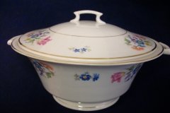 SYRACUSE ABERDEEN ABE1 DRESDEN FLOWERS-  COVERED SERVING BOWL   ..... http://jaapiesfinechinastore.com