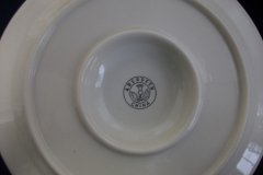 SYRACUSE ABERDEEN ABE1 DRESDEN FLOWERS-  GRAVY BOAT WITH ATTACHED UNDERPLATE   ..... http://jaapiesfinechinastore.com