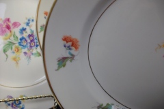 SYRACUSE ABERDEEN ABE1 DRESDEN FLOWERS-  OVAL  SERVING PLATTER  12"   ..... https://www.jaapiesfinechinastore.com