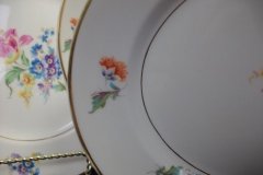 SYRACUSE ABERDEEN ABE1 DRESDEN FLOWERS-  OVAL  SERVING PLATTER  12"   ..... http://jaapiesfinechinastore.com
