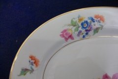SYRACUSE ABERDEEN ABE1 DRESDEN FLOWERS-  OVAL  SERVING PLATTER  12"   ..... http://jaapiesfinechinastore.com