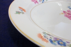 SYRACUSE ABERDEEN ABE1 DRESDEN FLOWERS-  OVAL  SERVING PLATTER  12"   ..... https://www.jaapiesfinechinastore.com